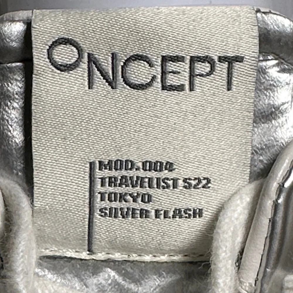 ONCEPT MOD.004 Travelist S22 Tokyo Silver Flash Women's Sneakers Sz 10 - Picture 2 of 13